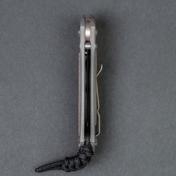 Chris Reeve Small Inkosi Insingo - Natural Canvas Micarta - URBAN EDC®