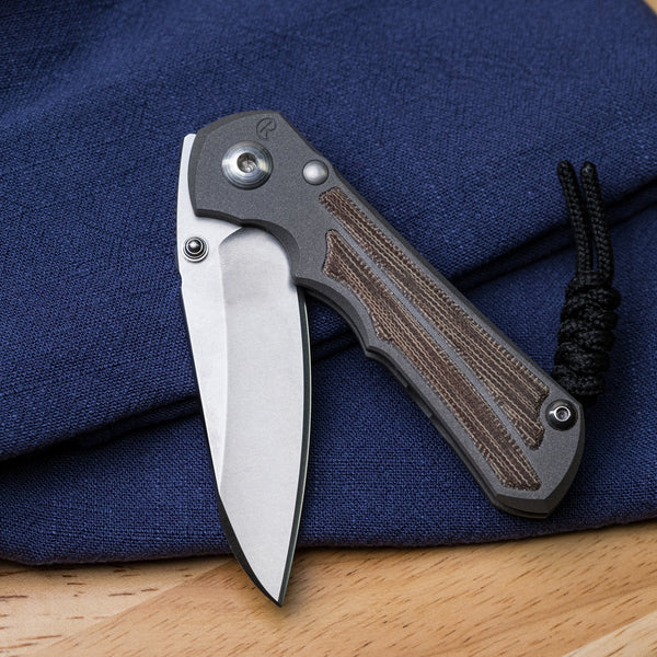 Chris Reeve Small Inkosi Insingo - Natural Canvas Micarta - URBAN EDC®