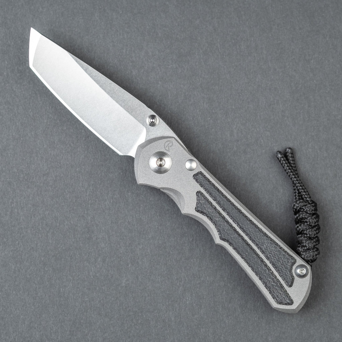 Chris Reeve Small Inkosi Tanto - Black Canvas Micarta - URBAN EDC®