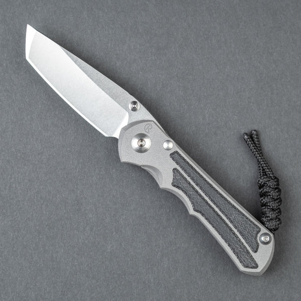 Chris Reeve Small Inkosi Tanto - Black Canvas Micarta - URBAN EDC®