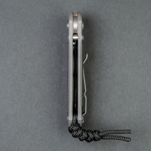 Chris Reeve Small Inkosi Tanto - Black Canvas Micarta - URBAN EDC®