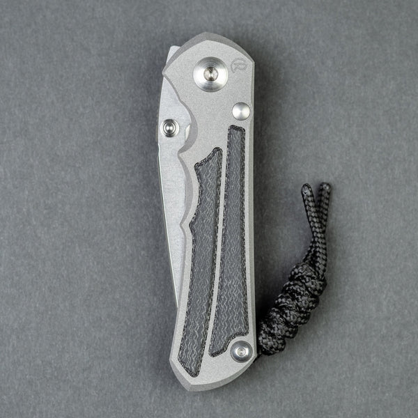 Chris Reeve Small Inkosi Tanto - Black Canvas Micarta - URBAN EDC®
