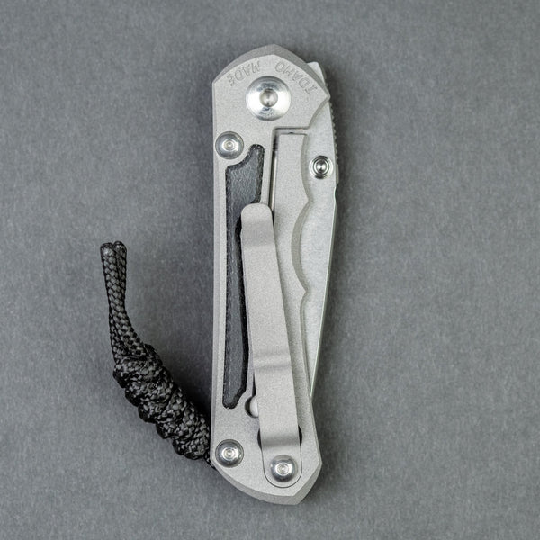 Chris Reeve Small Inkosi Tanto - Black Canvas Micarta - URBAN EDC®