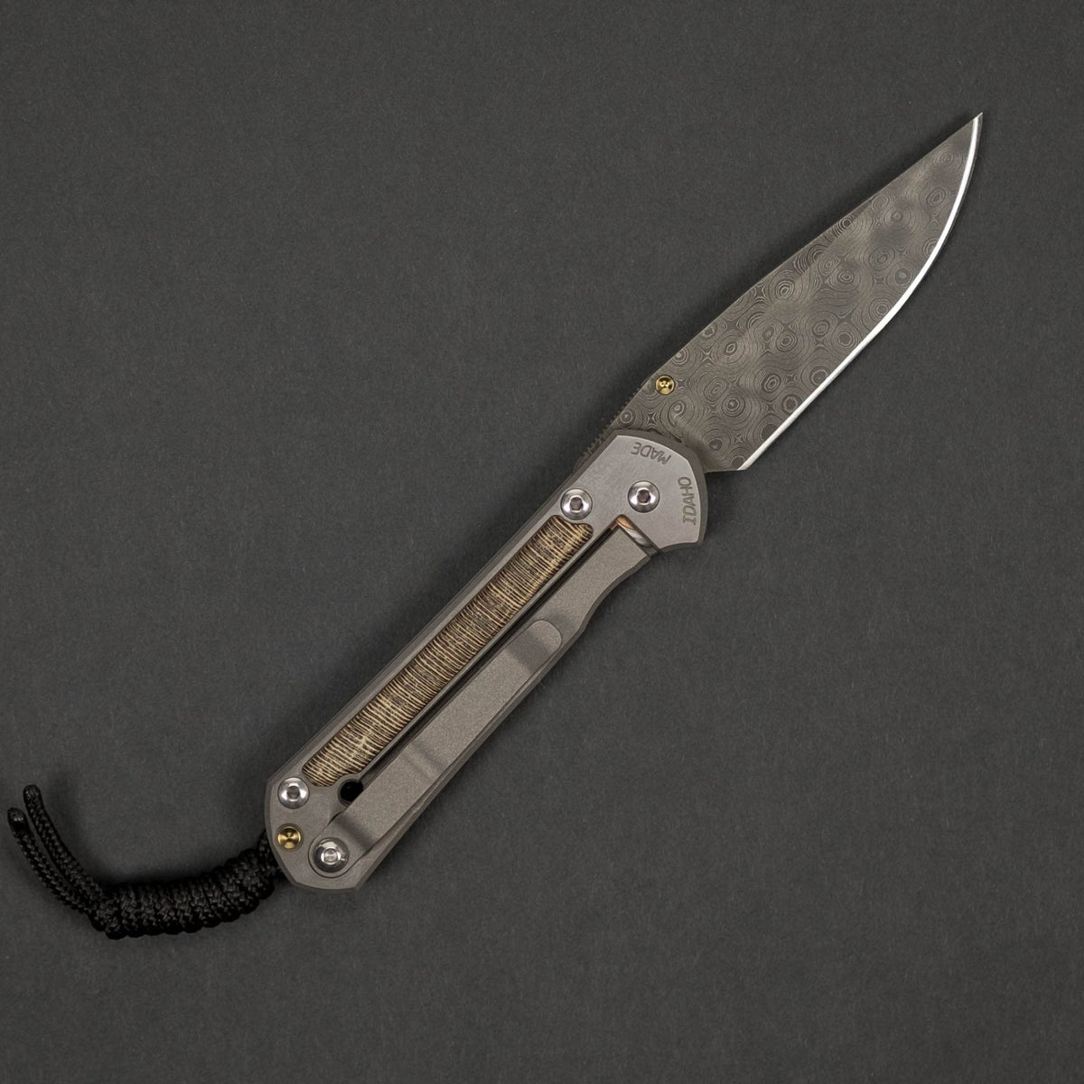 Chris Reeve Small Sebenza 21 - Striped Platan & Raindrop Damascus - URBAN EDC®