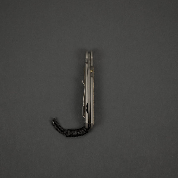 Chris Reeve Small Sebenza 21 - Striped Platan & Raindrop Damascus - URBAN EDC®