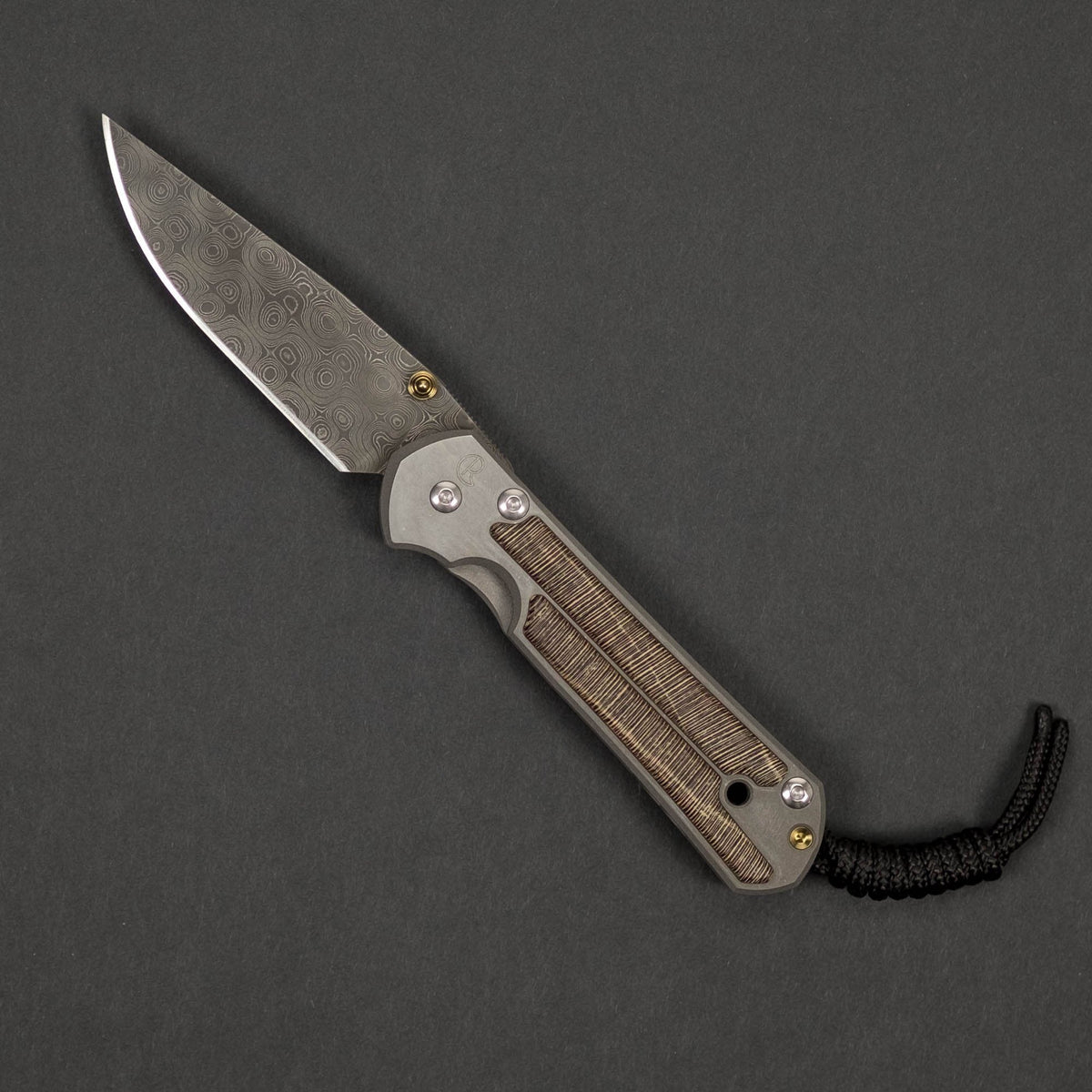 Chris Reeve Small Sebenza 21 - Striped Platan & Raindrop Damascus - URBAN EDC®
