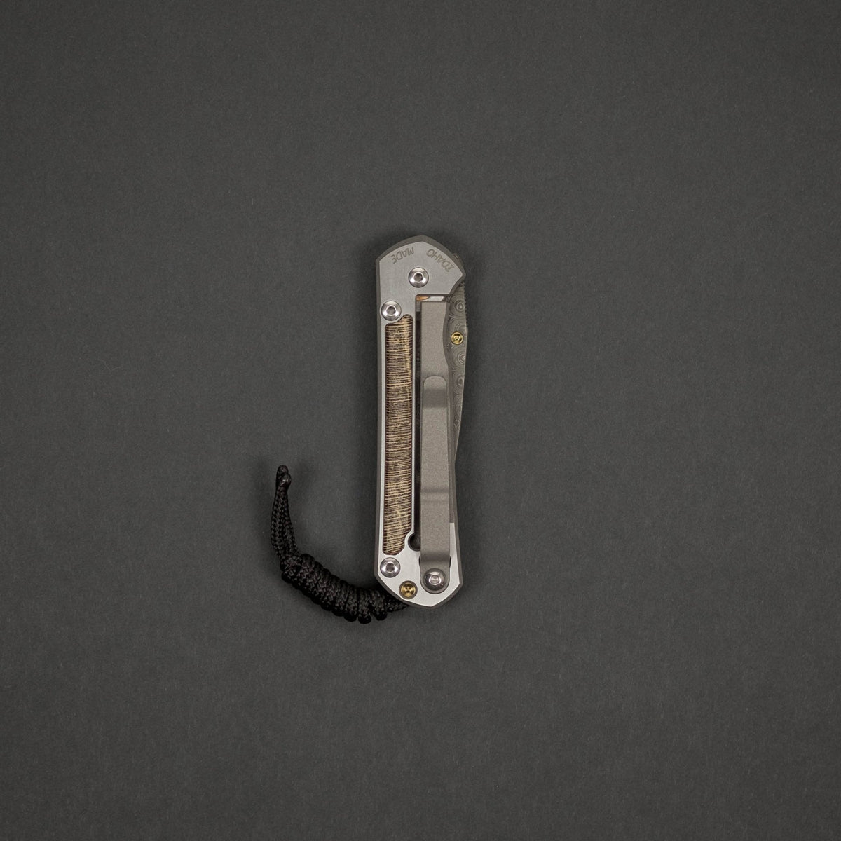 Chris Reeve Small Sebenza 21 - Striped Platan & Raindrop Damascus - URBAN EDC®