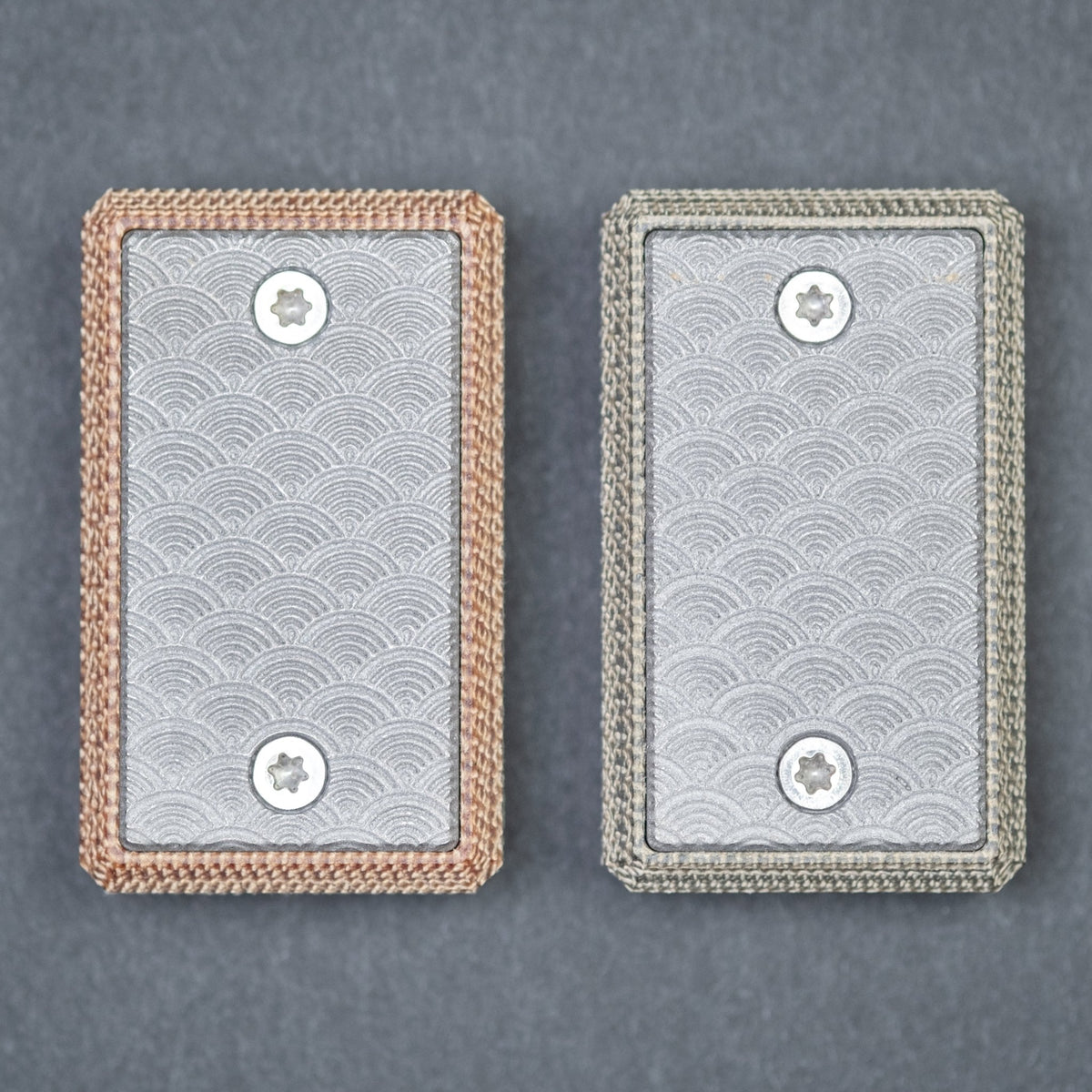CrowGear Don't Worry Stone Titanium - Seigaiha Edition (Exclusive) - URBAN EDC®
