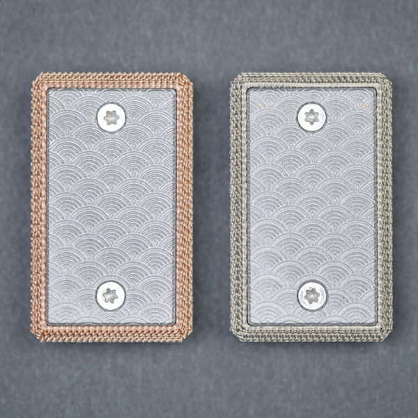 CrowGear Don't Worry Stone Titanium - Seigaiha Edition (Exclusive) - URBAN EDC®