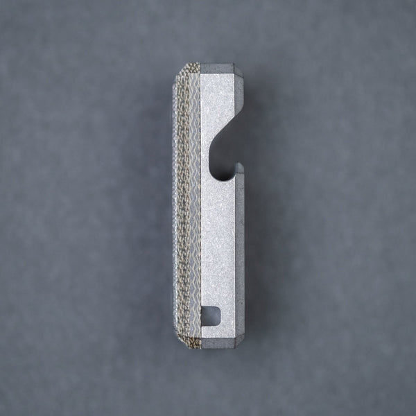 CrowGear Don't Worry Stone Titanium - Seigaiha Edition (Exclusive) - URBAN EDC®