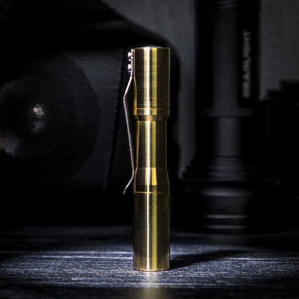 CWF Micro Arcadian - Brass (Custom) - URBAN EDC®