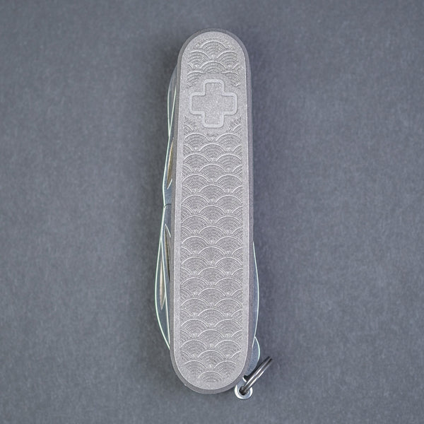 Daily Customs Super Tinker 91.2 Titanium - Seigaiha Scales (Exclusive) - URBAN EDC®