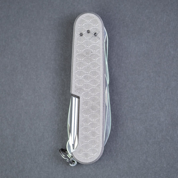 Daily Customs Super Tinker 91.2 Titanium - Seigaiha Scales (Exclusive) - URBAN EDC®