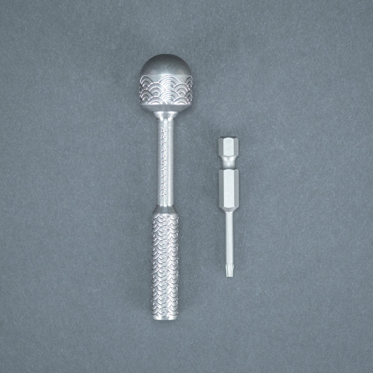 Fellhoelter Screw - It Seigaiha - Titanium (Exclusive) - URBAN EDC®