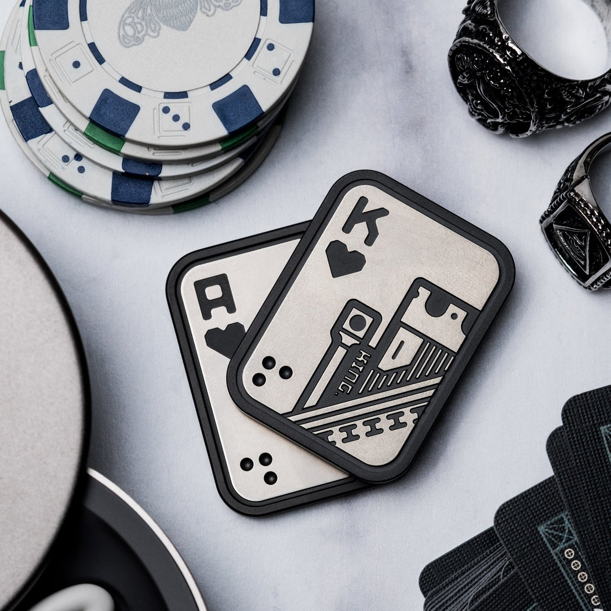Lautie x URBAN Shuffle - Zirconium Seigaiha (Exclusive) - URBAN EDC®
