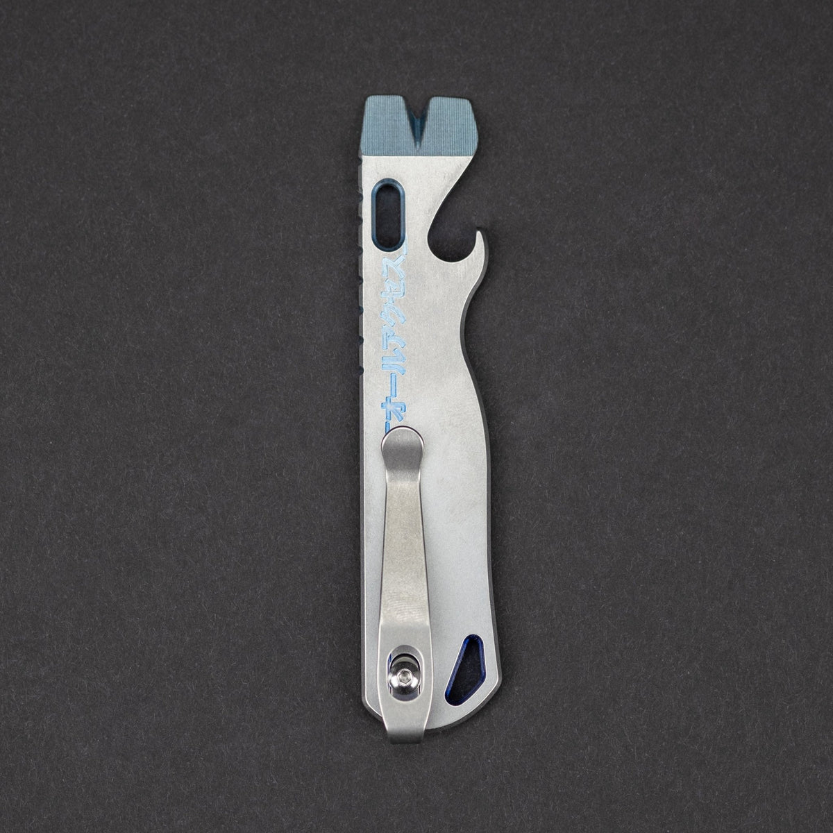 Lynch Northwest All Access Pass V1.5 w/ Seigaiha Motif - Blue Titanium (Exclusive) - URBAN EDC®