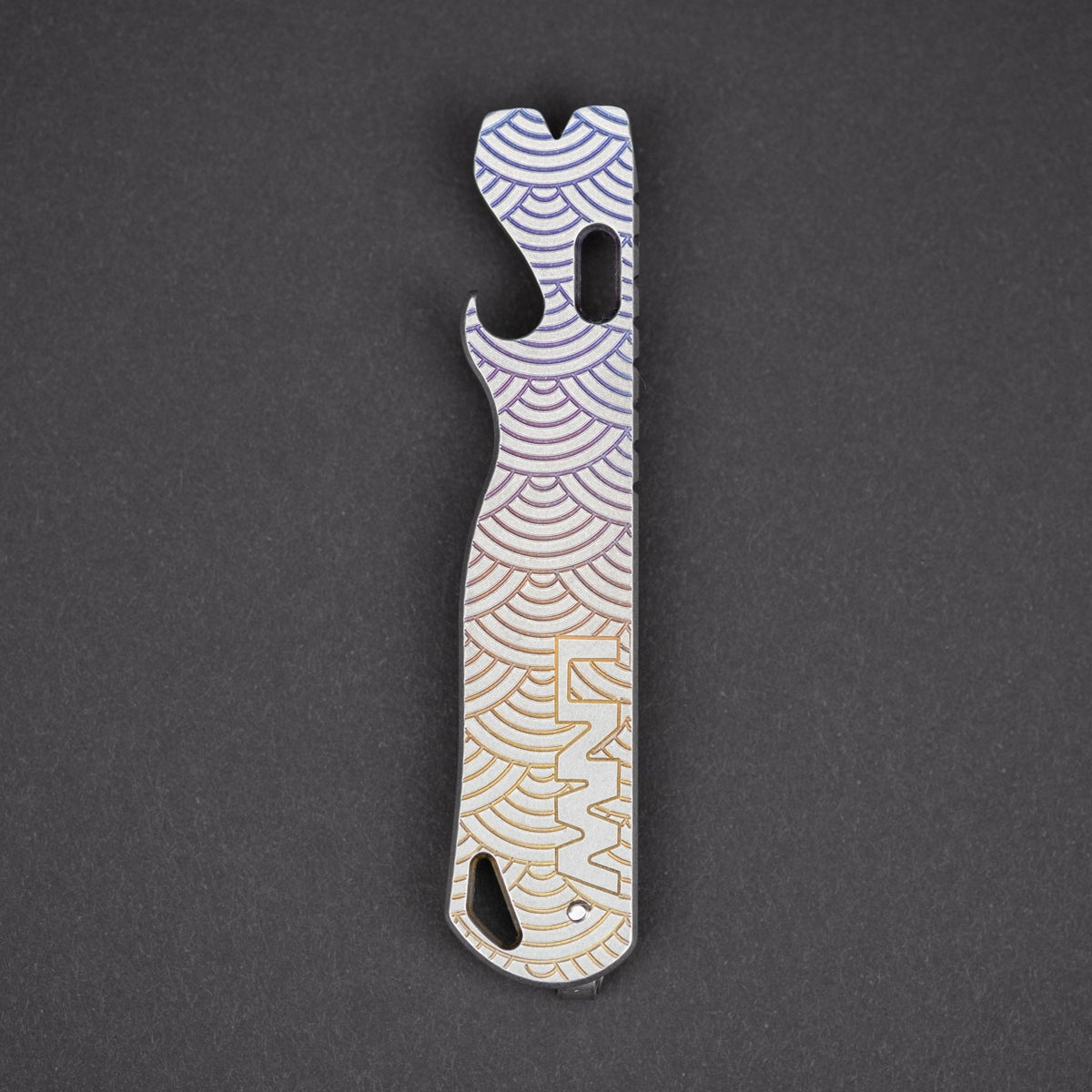 Lynch Northwest All Access Pass v1.5 w/ Seigaiha Motif - Bronze Titanium (Exclusive) - URBAN EDC®