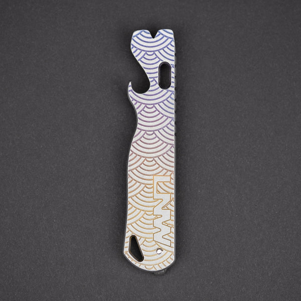 Lynch Northwest All Access Pass v1.5 w/ Seigaiha Motif - Bronze Titanium (Exclusive) - URBAN EDC®