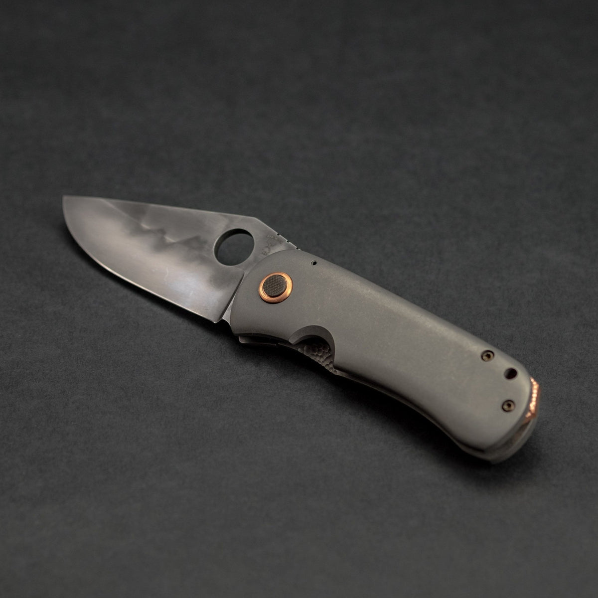 McNees Dixon - Titanium w/ Copper Accents (Custom) - URBAN EDC®