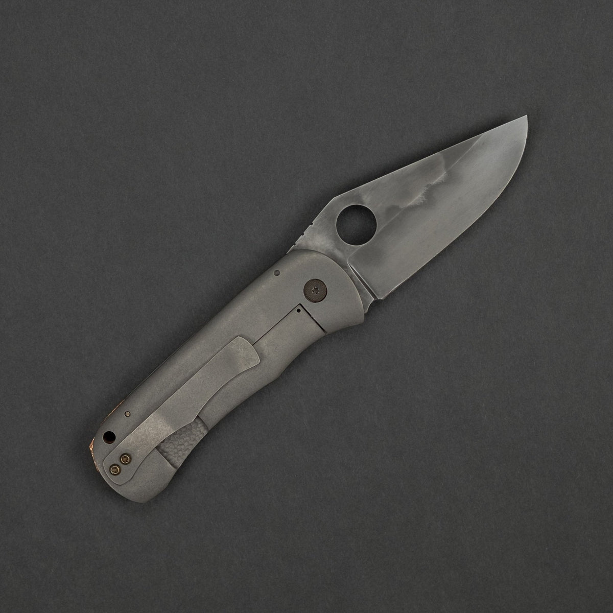 McNees Dixon - Titanium w/ Copper Accents (Custom) - URBAN EDC®