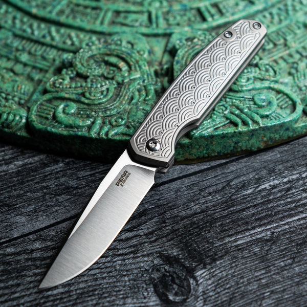 Peña X Series Caballero - Seigaiha Titanium (Exclusive) - URBAN EDC®