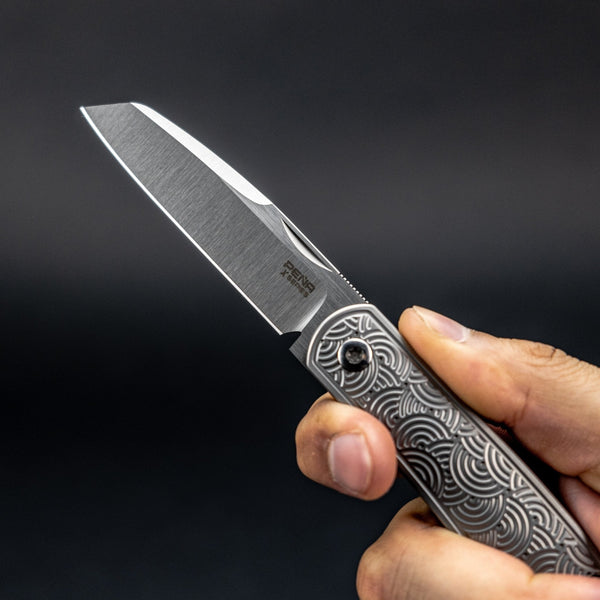 Peña X Series Front Flipper Apache - WKRMN Seigaiha (Exclusive) - URBAN EDC®