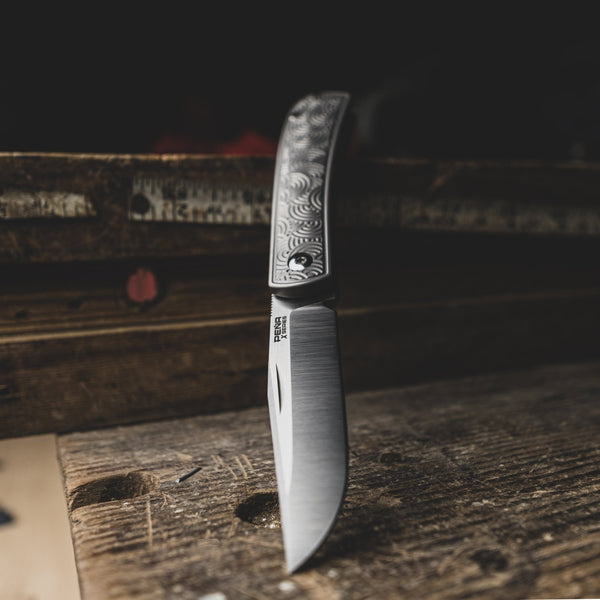 Peña X Series Front Flipper Trapper - WKRMN Seigaiha (Exclusive) - URBAN EDC®