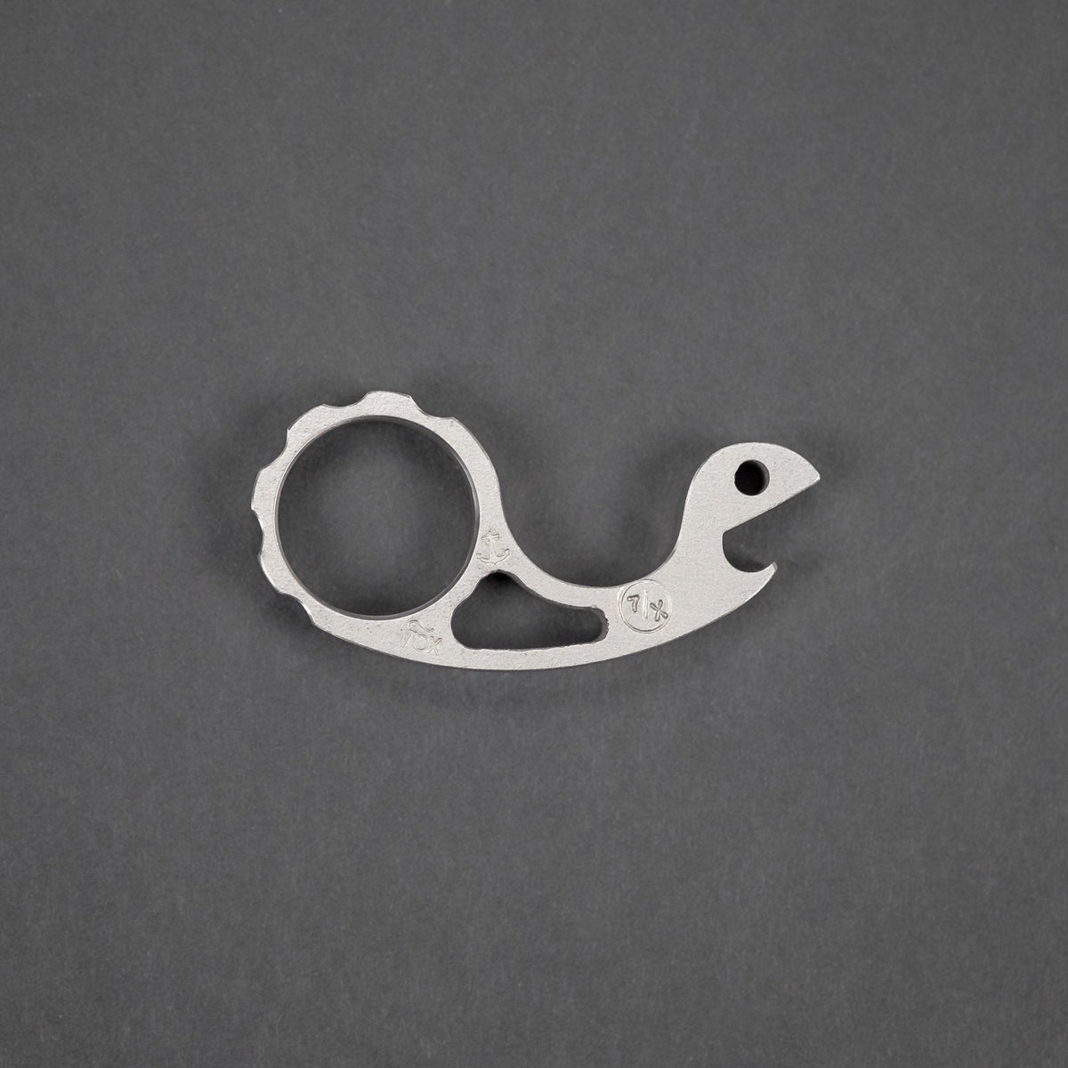 Pre - Owned: Vox Designs Steel Thick Sportster Snailor Seven of Ten - Stainless Steel - URBAN EDC®