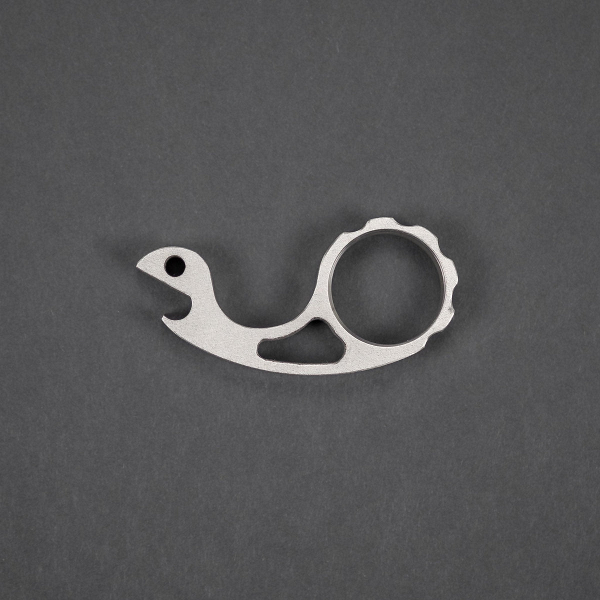 Pre - Owned: Vox Designs Steel Thick Sportster Snailor Seven of Ten - Stainless Steel - URBAN EDC®