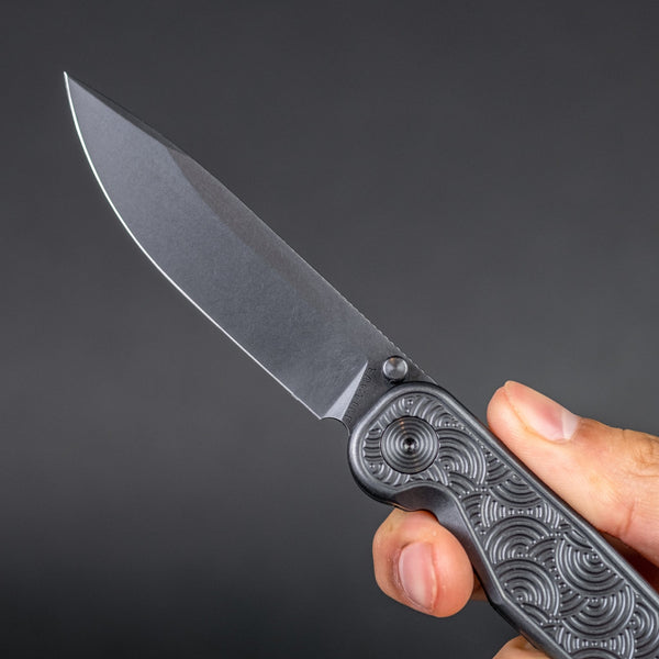 Tactile Knife Co. Rockwall Thumbstud - DLC Seigaiha (Exclusive) - URBAN EDC®
