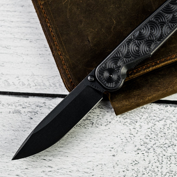 Tactile Knife Co. Rockwall Thumbstud - DLC Seigaiha (Exclusive) - URBAN EDC®