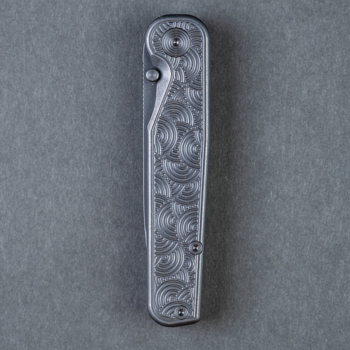 Tactile Knife Co. Rockwall Thumbstud - DLC Seigaiha (Exclusive) - URBAN EDC®