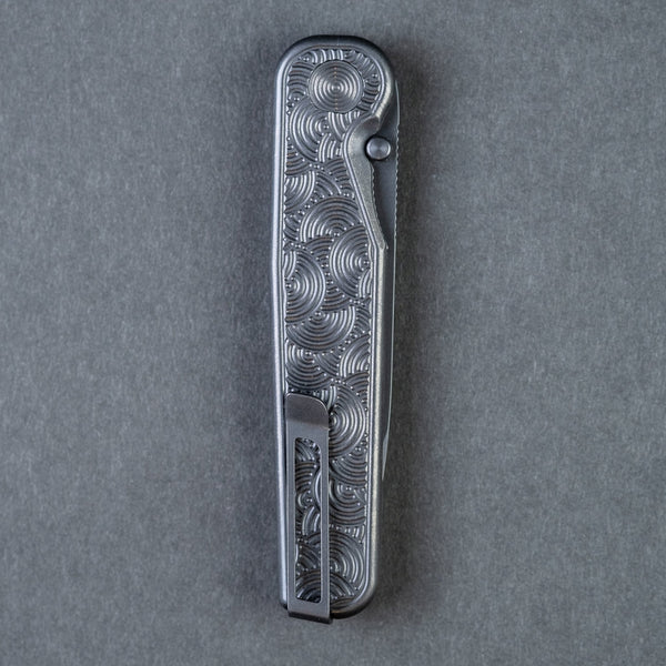 Tactile Knife Co. Rockwall Thumbstud - DLC Seigaiha (Exclusive) - URBAN EDC®