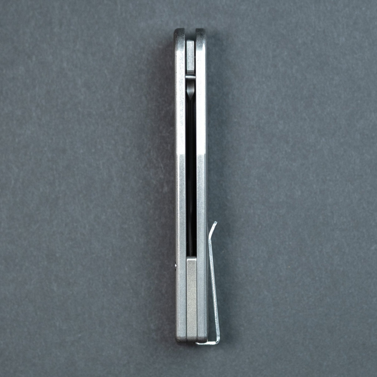 Tactile Knife Co. Rockwall Thumbstud - Modern - Seigaiha Engraved Titanium (Exclusive) - URBAN EDC®