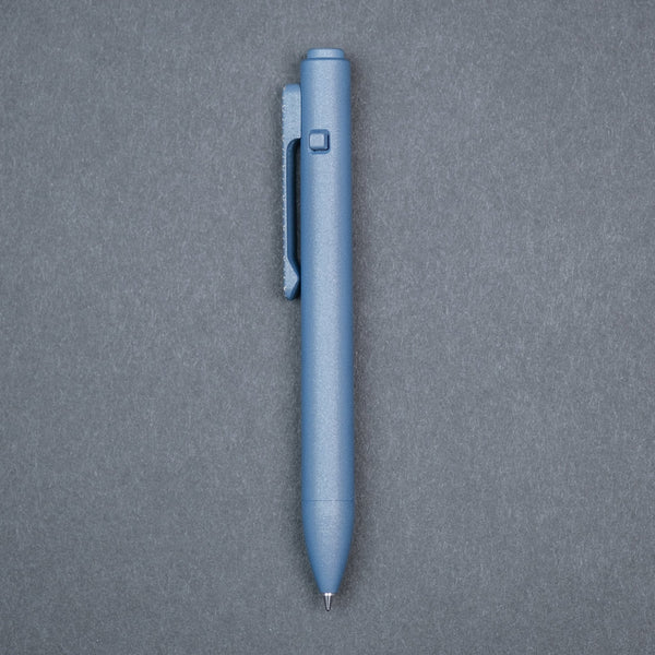 Tactile Turn Side Click Mini Pen - Seigaiha Side Click Mini Pen Titanium - URBAN EDC®