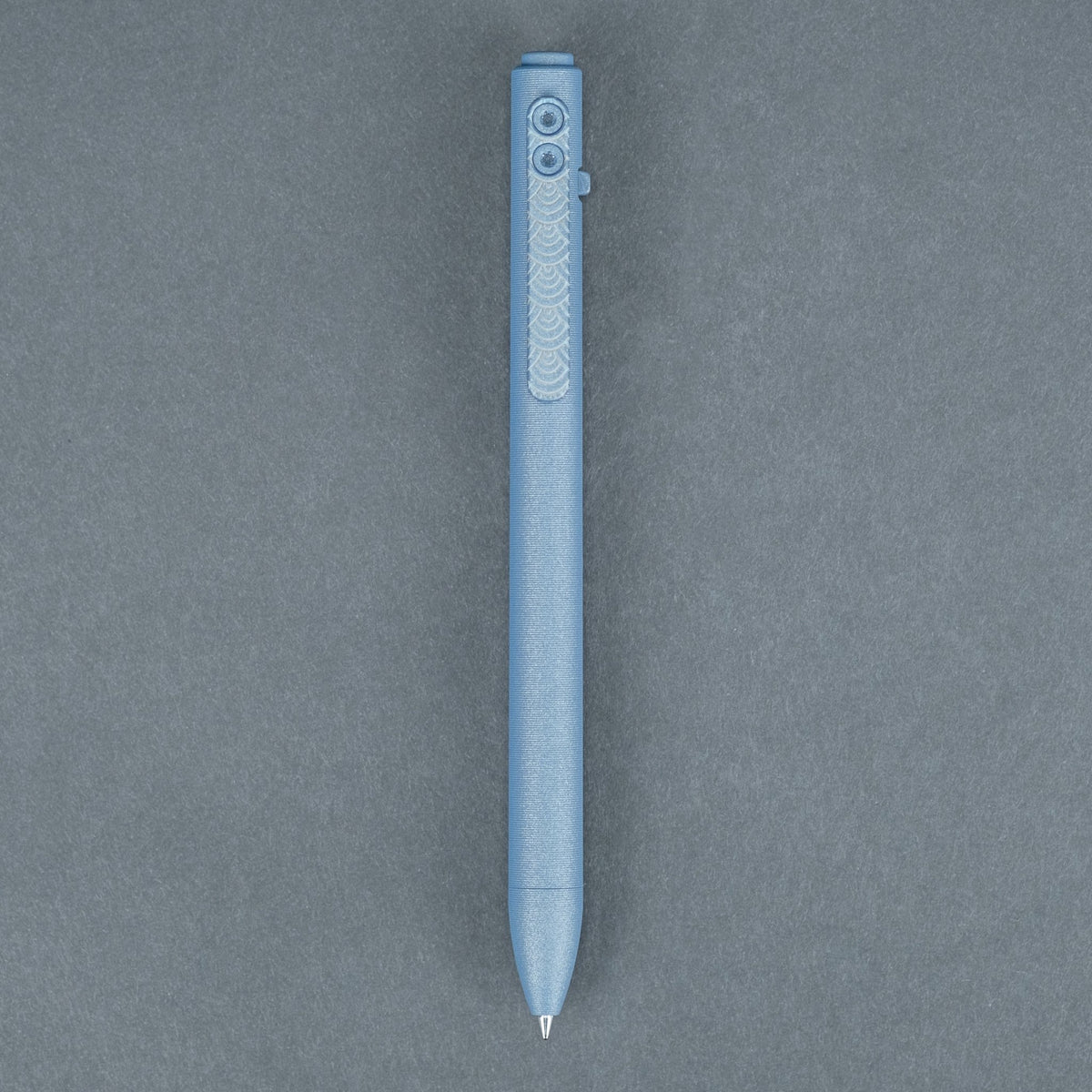 Tactile Turn Side Click Standard Pen - Seigaiha Cerakoted Titanium - URBAN EDC®