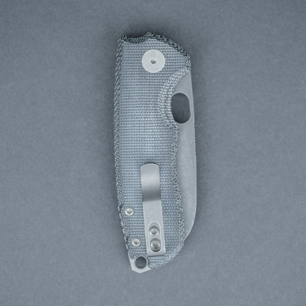 URBAN F5.5 - Black Micarta w/ Acid - Etched M390 Blade - URBAN EDC®