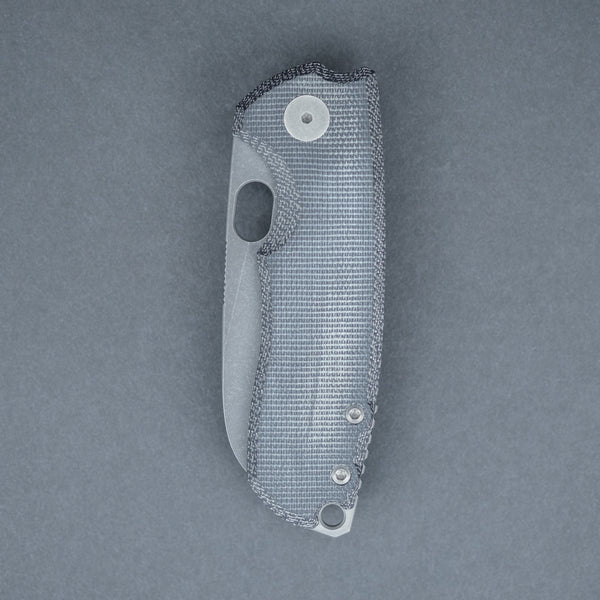 URBAN F5.5 - Black Micarta w/ Acid - Etched M390 Blade - URBAN EDC®