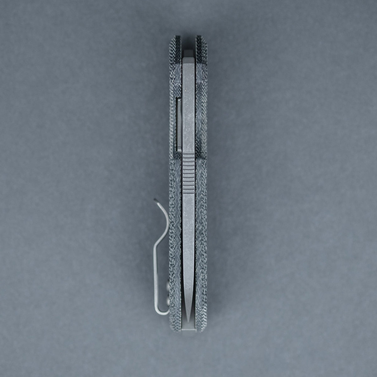 URBAN F5.5 - Black Micarta w/ Acid - Etched M390 Blade - URBAN EDC®