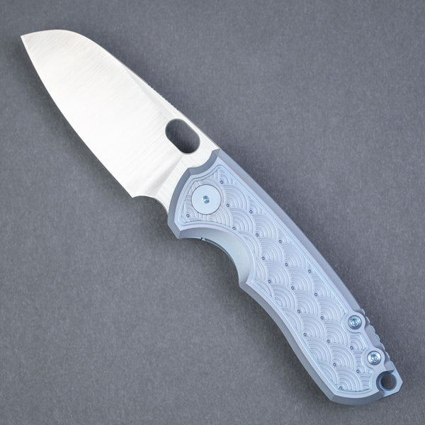 URBAN F5.5 - Blurple Titanium w/ Seigaiha Motif (Exclusive) - URBAN EDC®