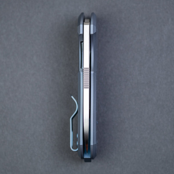 URBAN F5.5 - Blurple Titanium w/ Seigaiha Motif (Exclusive) - URBAN EDC®