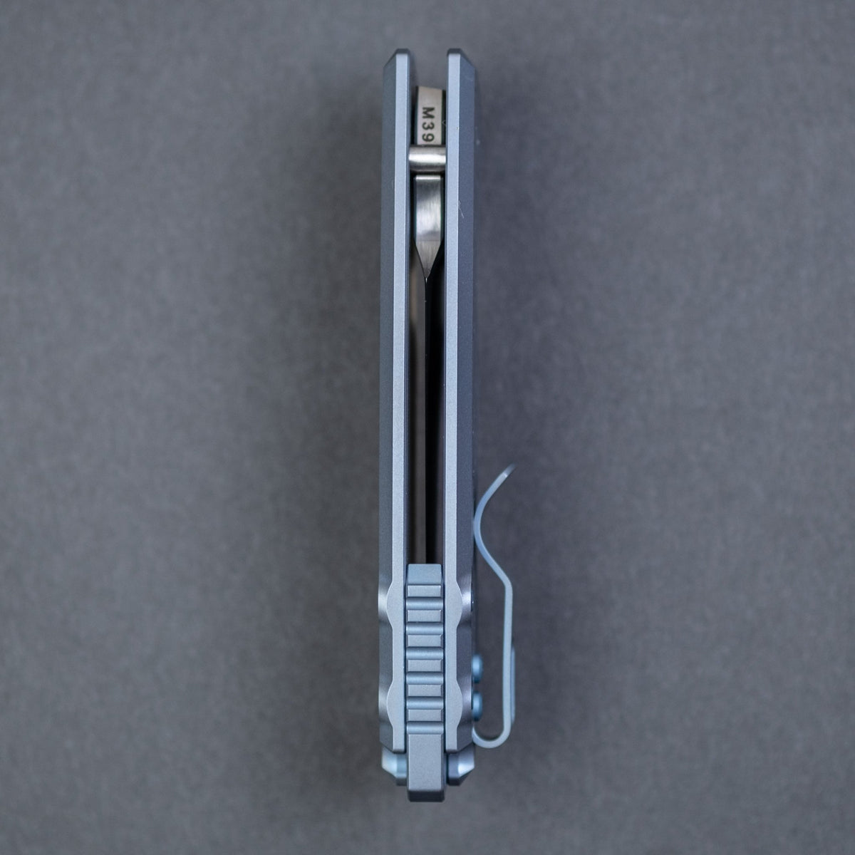 URBAN F5.5 - Blurple Titanium w/ Seigaiha Motif (Exclusive) - URBAN EDC®