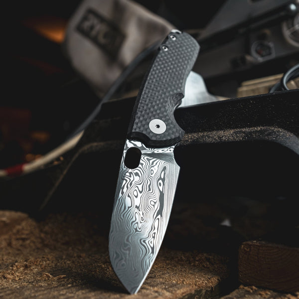 URBAN F5.5 - Damasteel & Carbon Fiber (Limited & Exclusive) - URBAN EDC®