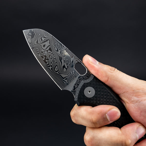 URBAN F5.5 - Damasteel & Carbon Fiber (Limited & Exclusive) - URBAN EDC®