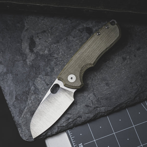 URBAN F5.5 - Green Micarta & M390 - URBAN EDC®