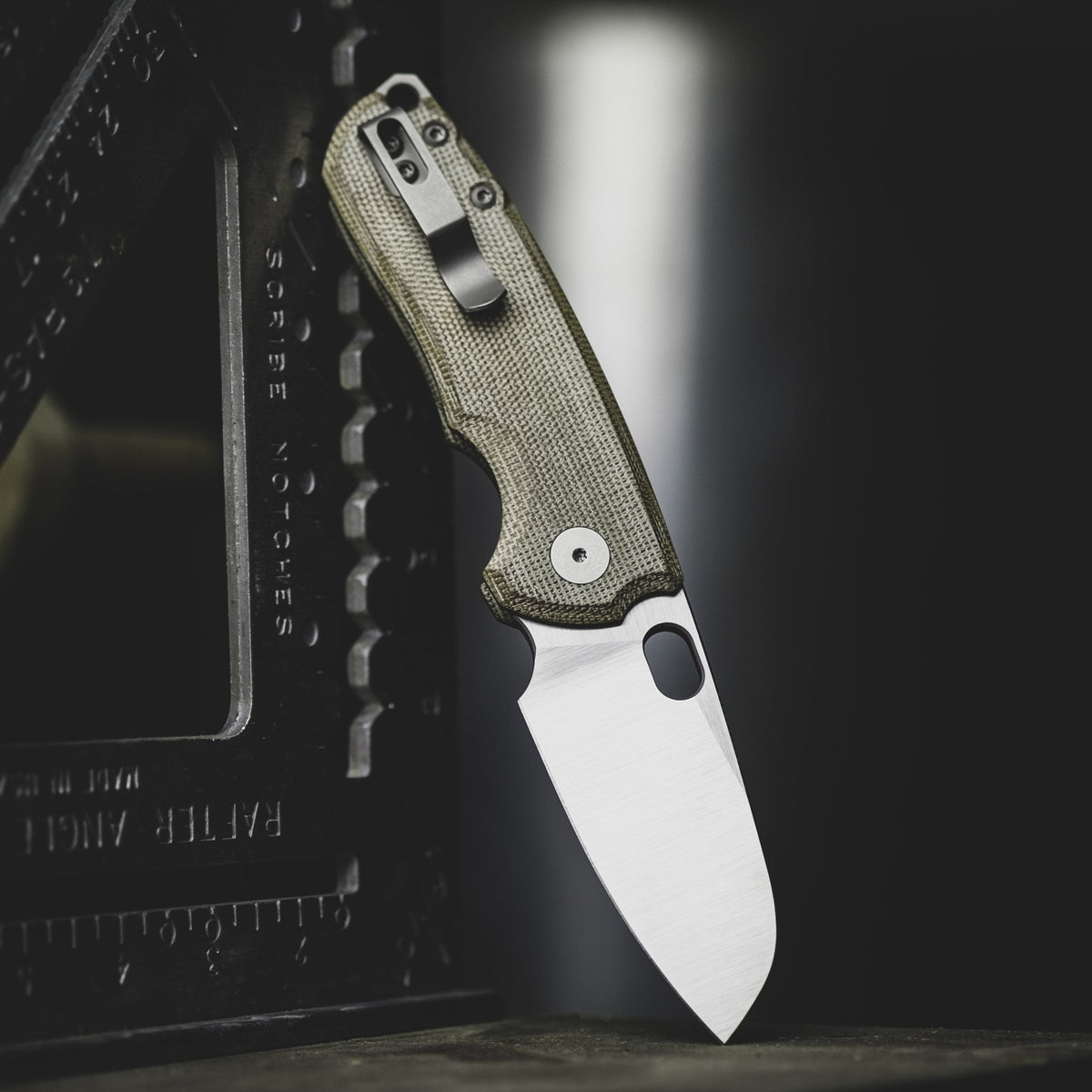 URBAN F5.5 - Green Micarta & M390 - URBAN EDC®