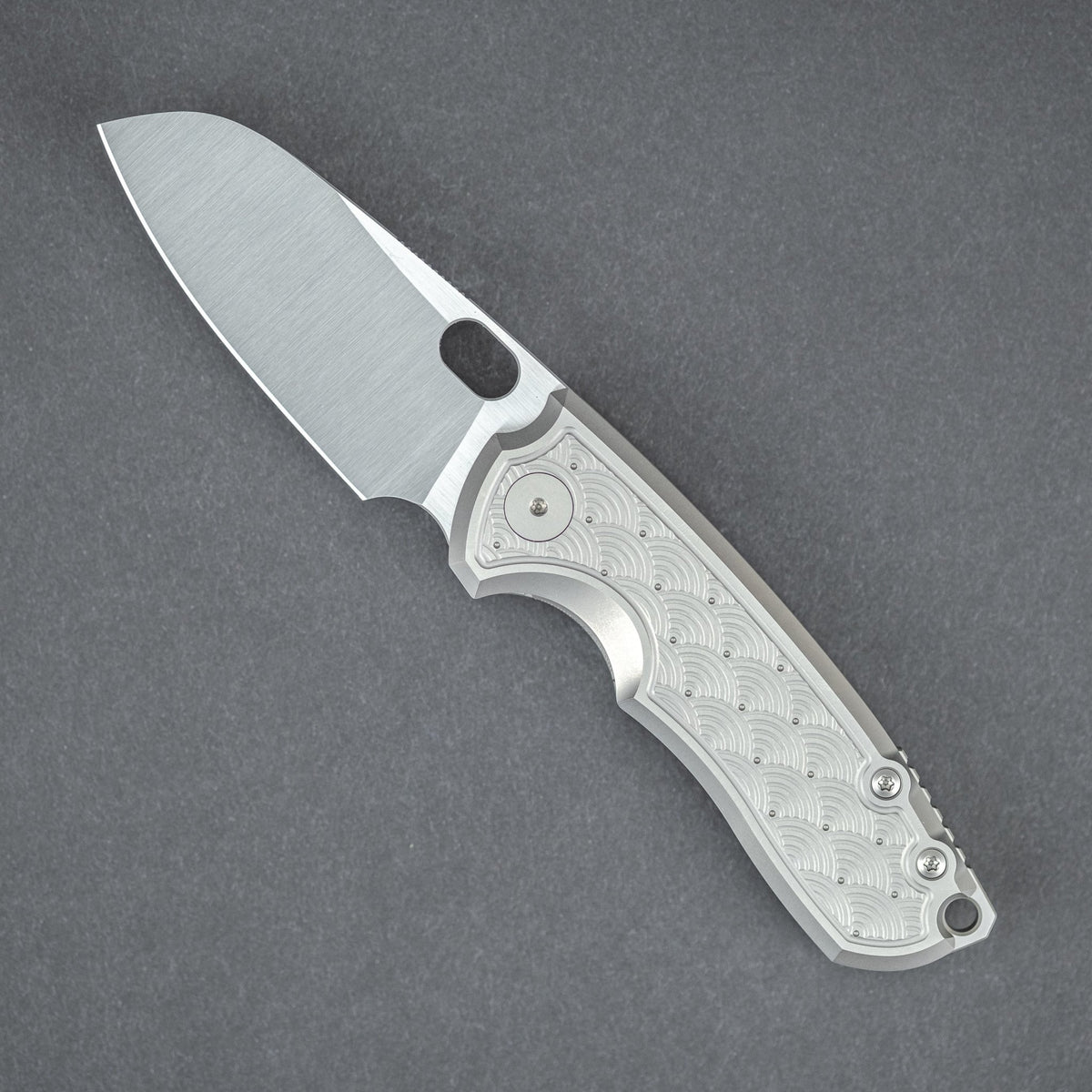 URBAN F5.5 - M390 & Titanium w/ Seigaiha Motif (Exclusive) - URBAN EDC®