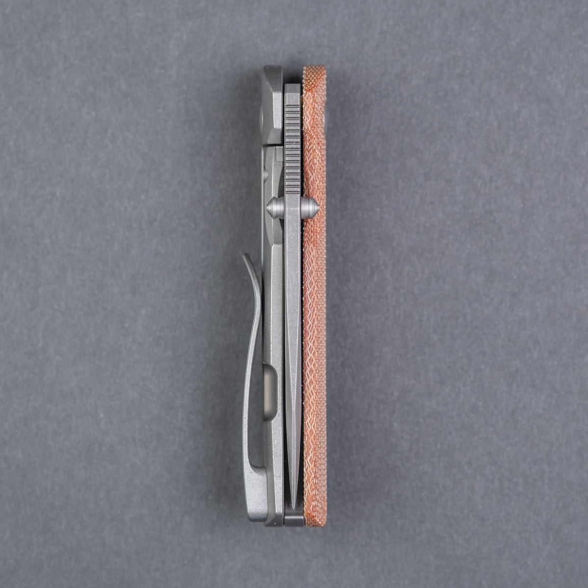 URBAN Micro Shrike - Brown Micarta - URBAN EDC®
