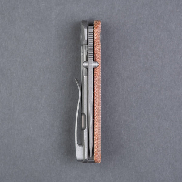 URBAN Micro Shrike - Brown Micarta - URBAN EDC®