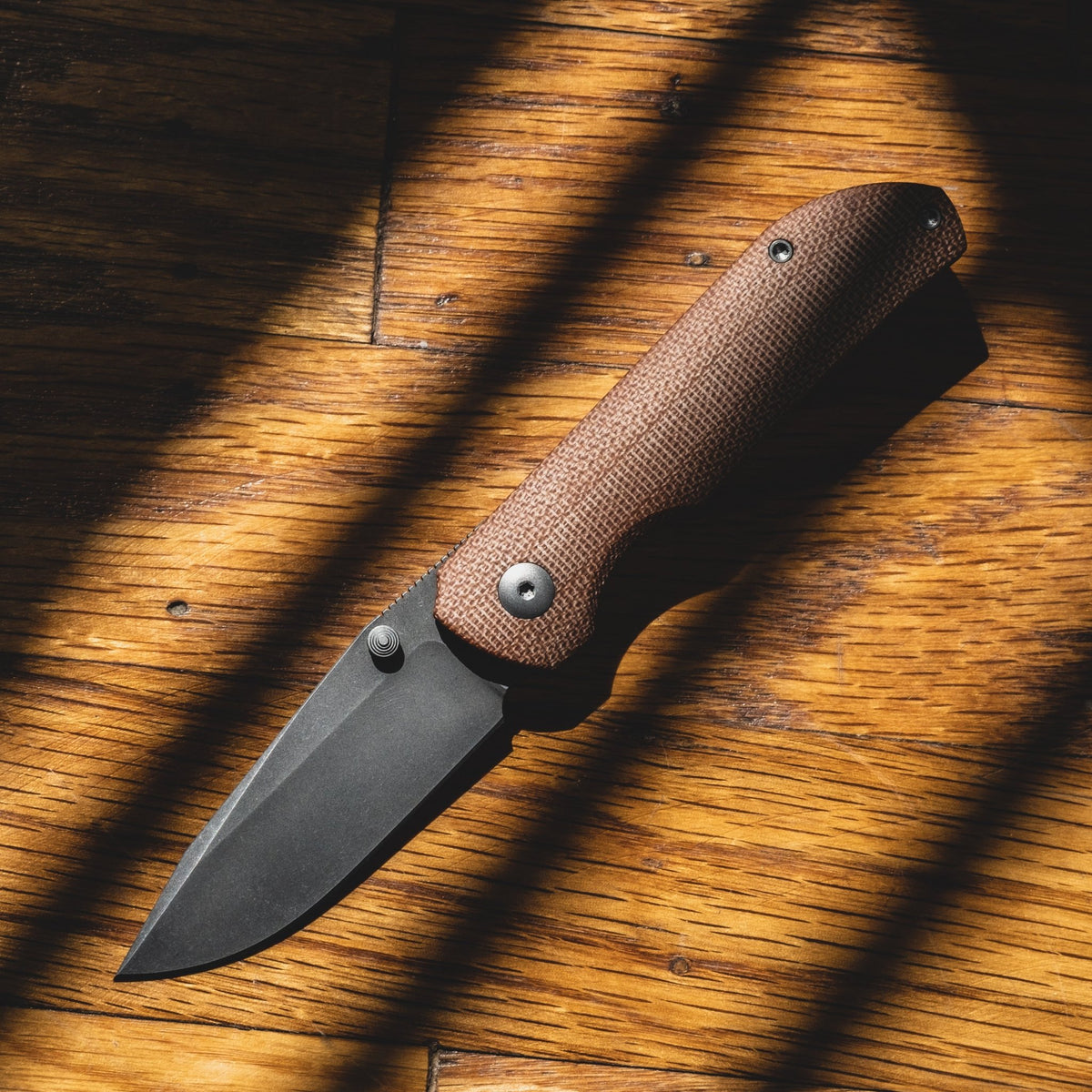 URBAN Micro Shrike - Brown Micarta - URBAN EDC®